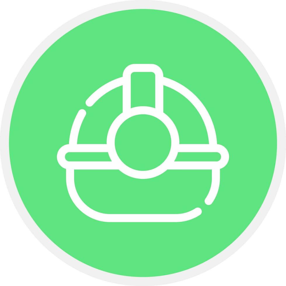 Helmet Creative Icon Design vector