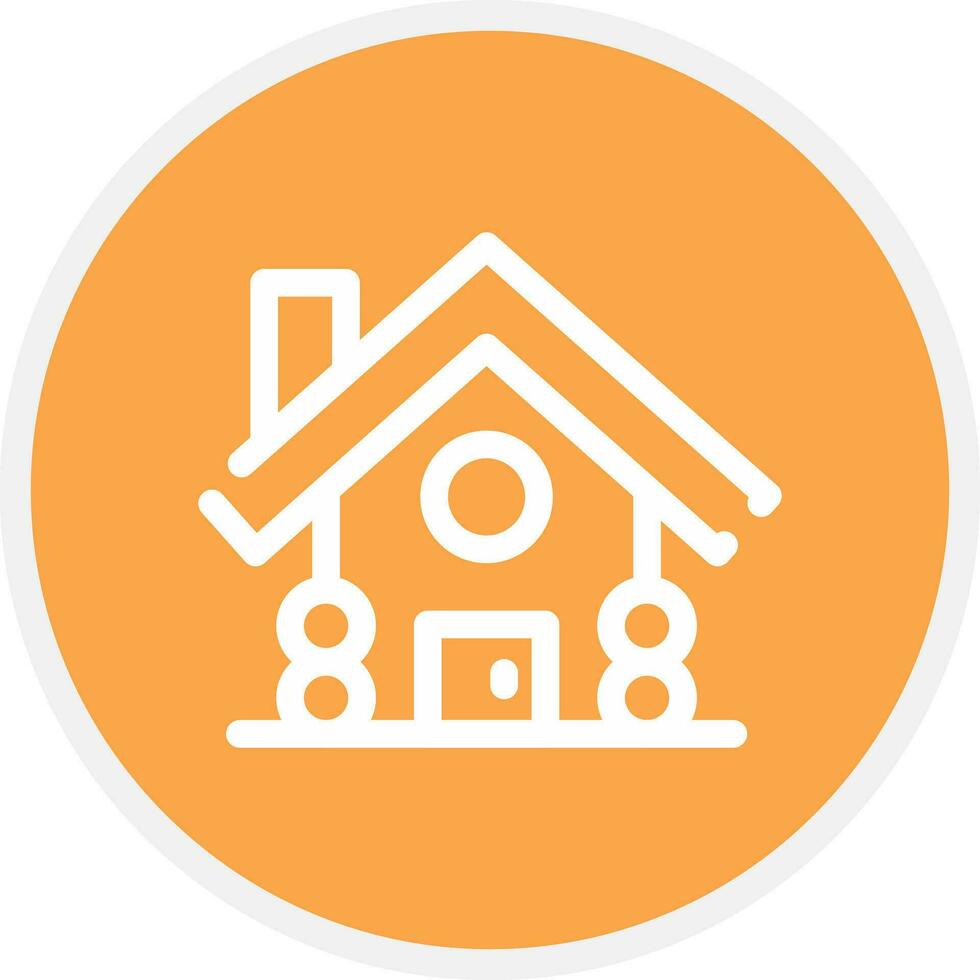 Cabin Creative Icon Design vector