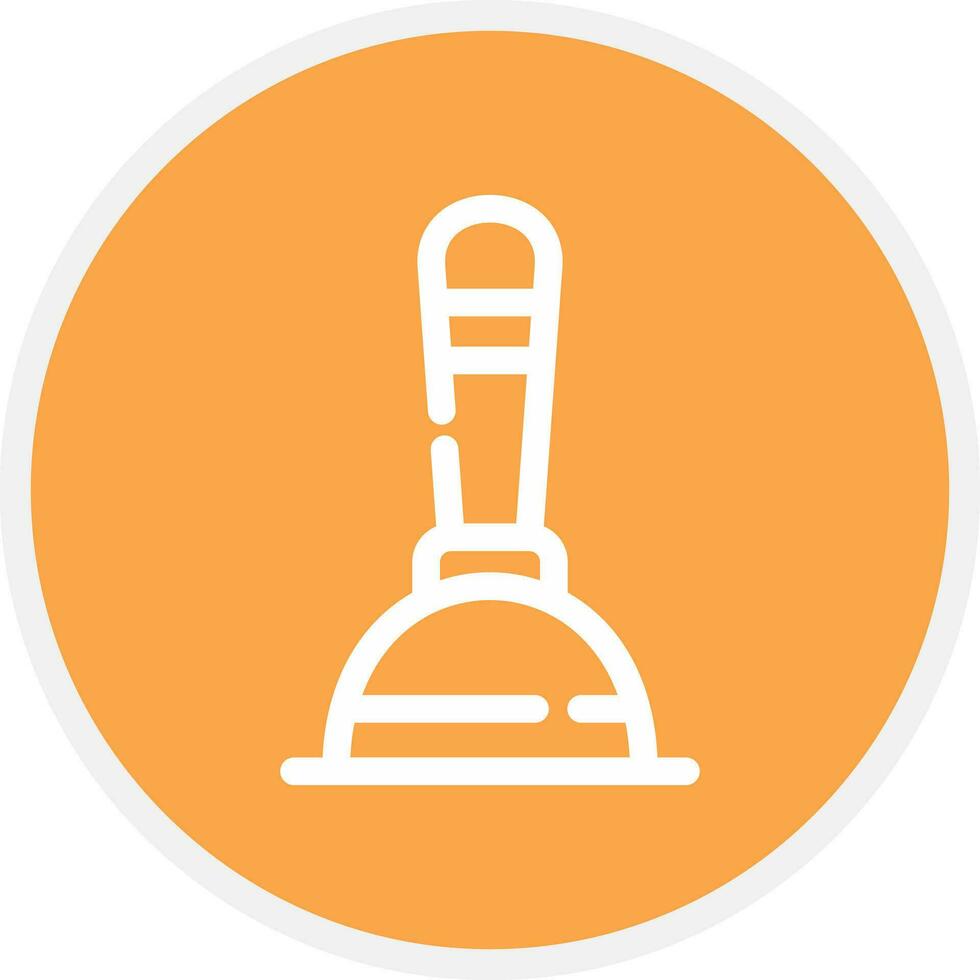 Plunger Creative Icon Design vector