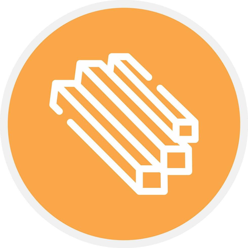 Metal bar Creative Icon Design vector