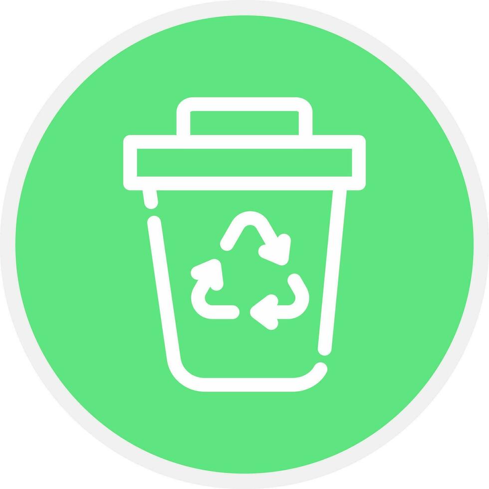 Garbage Creative Icon Design vector