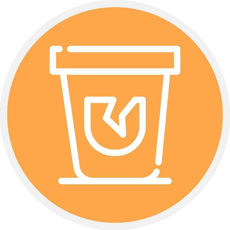 Trash Creative Icon Design vector