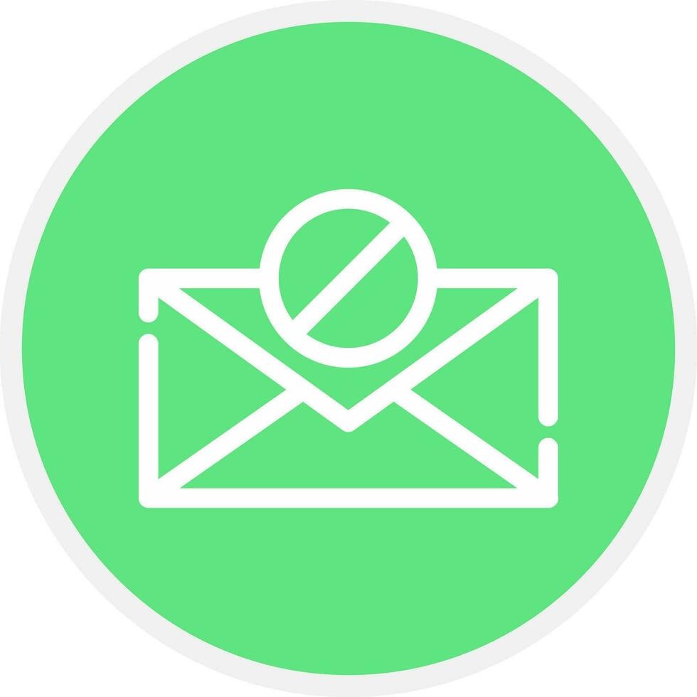 Email Block Creative Icon Design vector