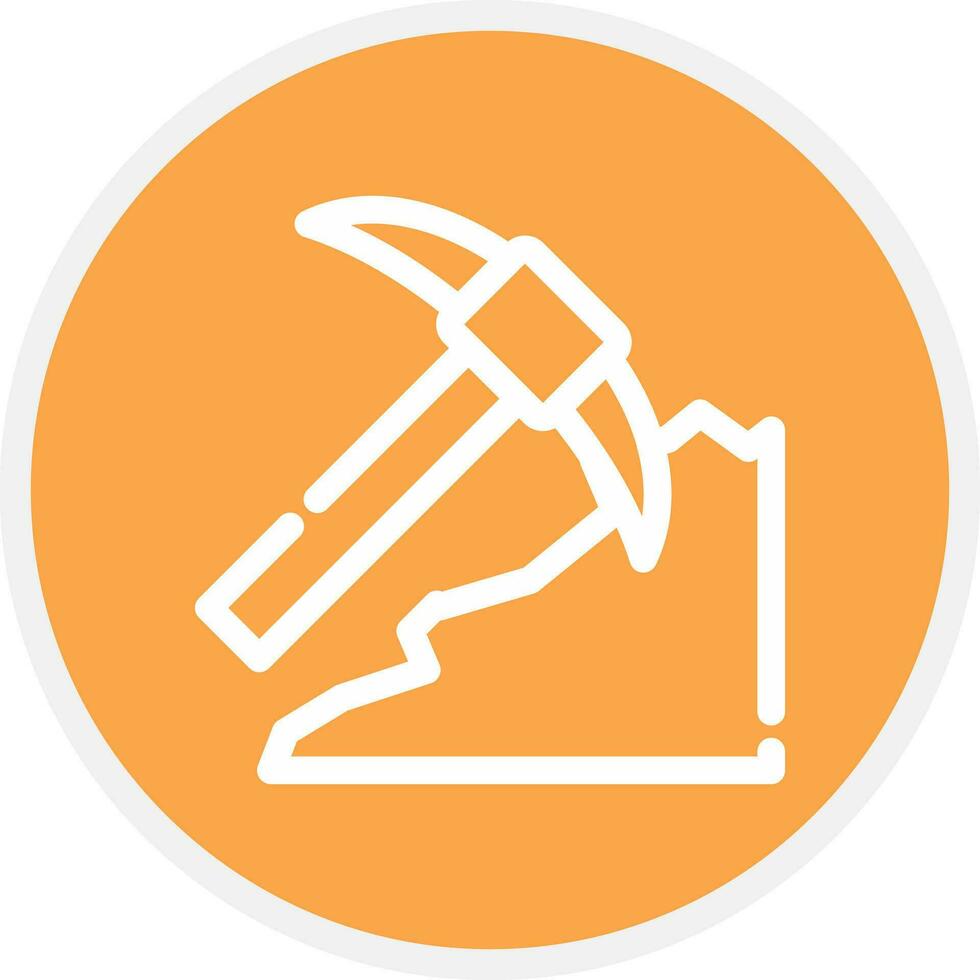 Mining Creative Icon Design vector