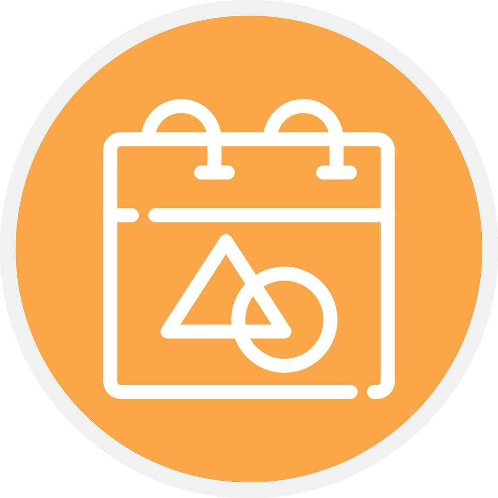 Calendar Creative Icon Design vector