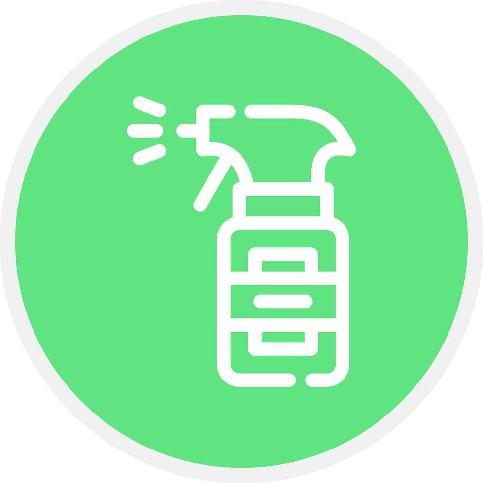 Spray Bottle Creative Icon Design vector