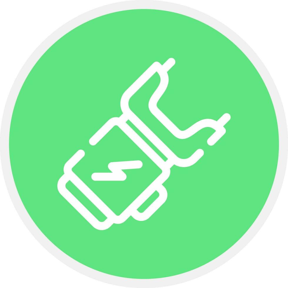 Electroshock Creative Icon Design vector