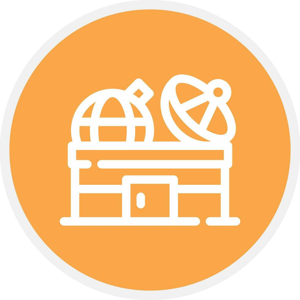 Observatory Creative Icon Design vector