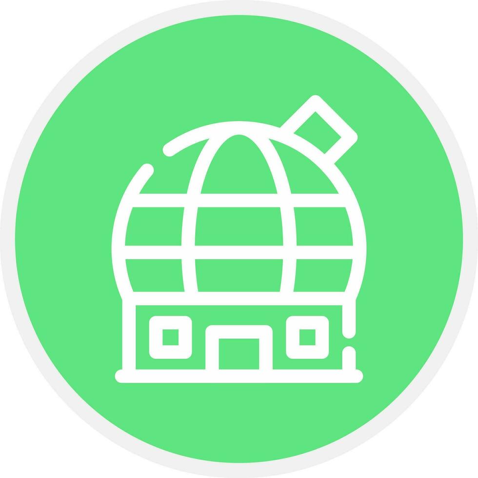Observatory Creative Icon Design vector