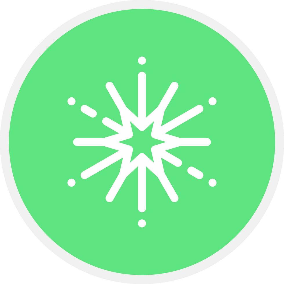 Star Creative Icon Design vector