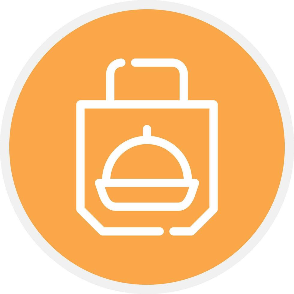 Food Delivery Creative Icon Design vector