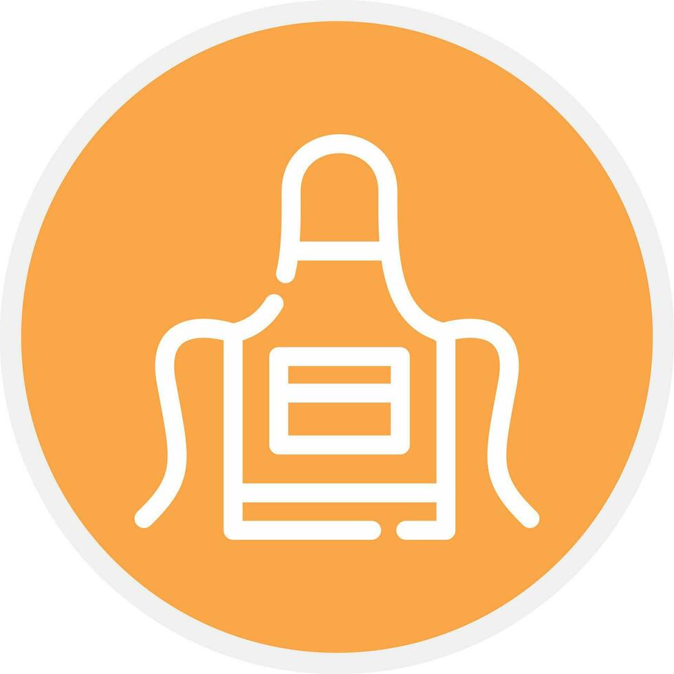 Apron Creative Icon Design vector