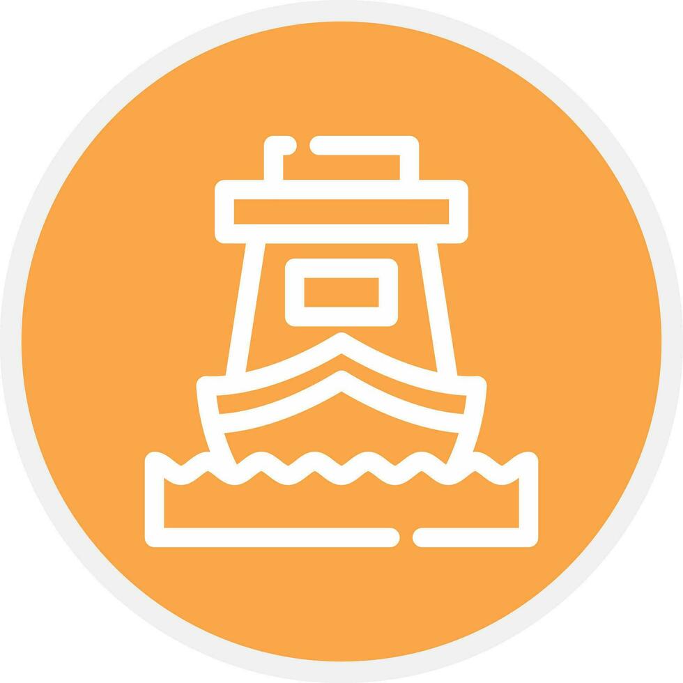 Ship Creative Icon Design vector