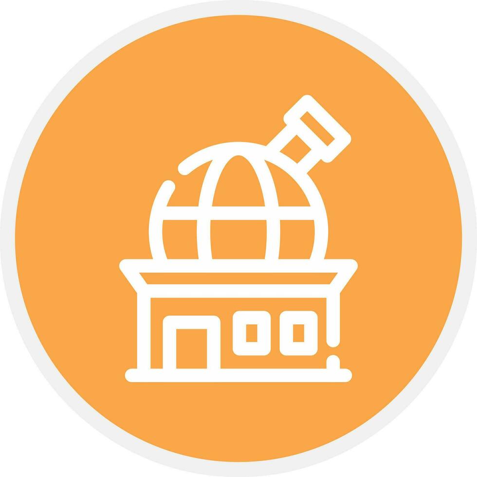 Observatory Creative Icon Design vector
