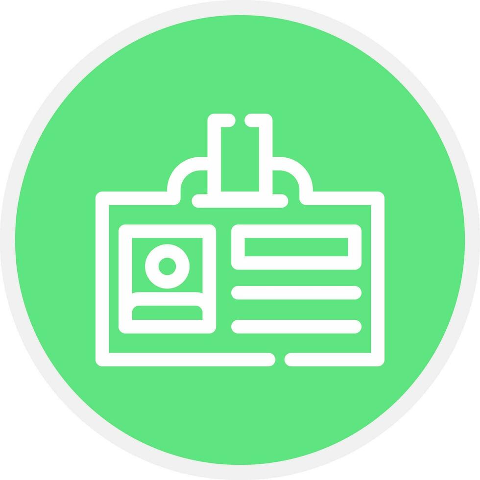 ID Card Creative Icon Design vector