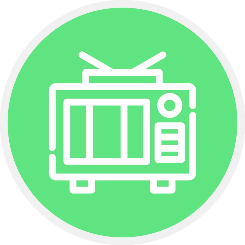 Tv Creative Icon Design vector