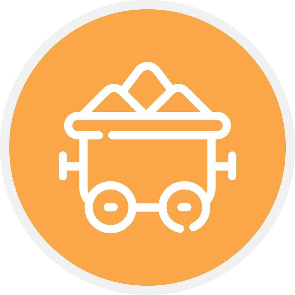 Mining Creative Icon Design vector