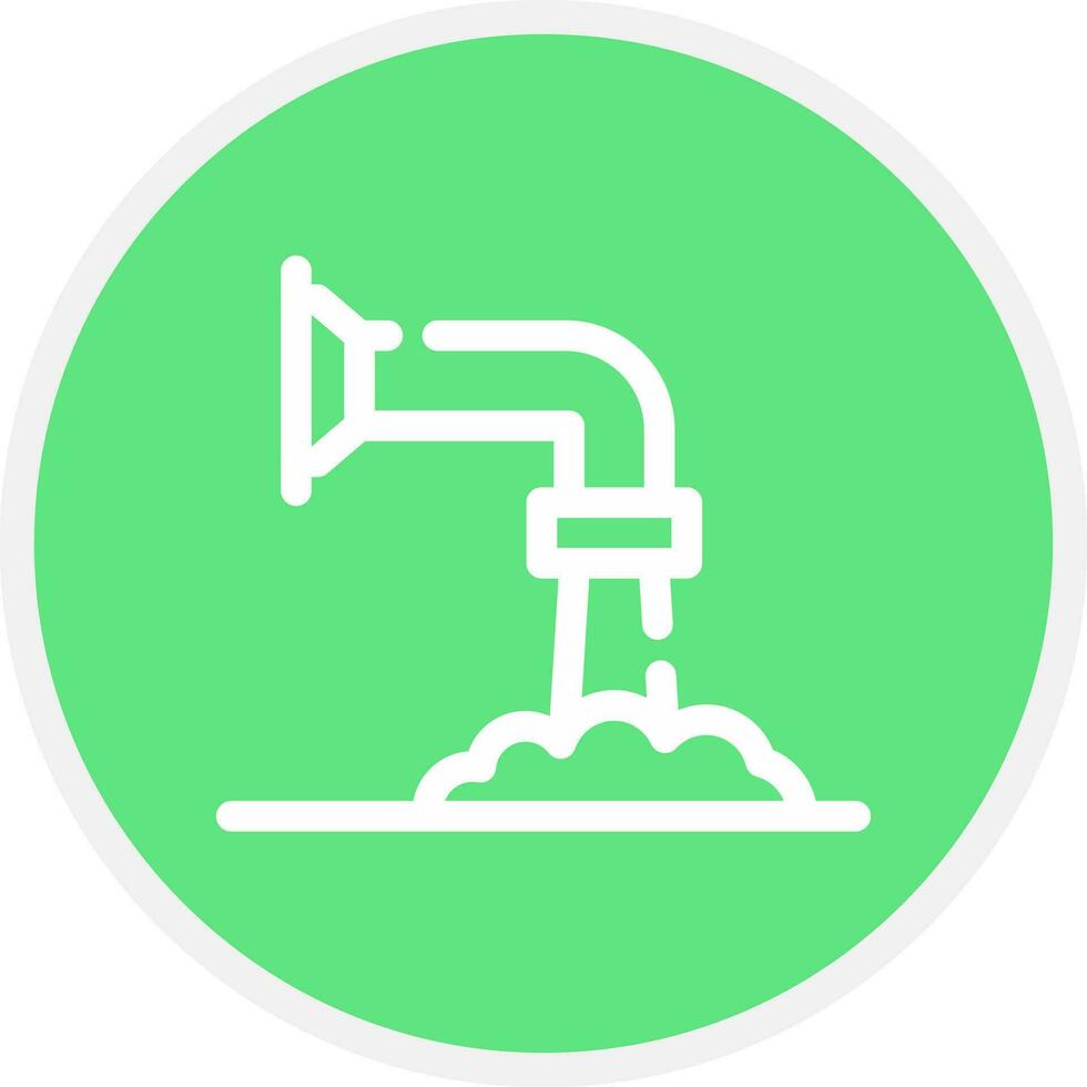 Waste Water Creative Icon Design vector
