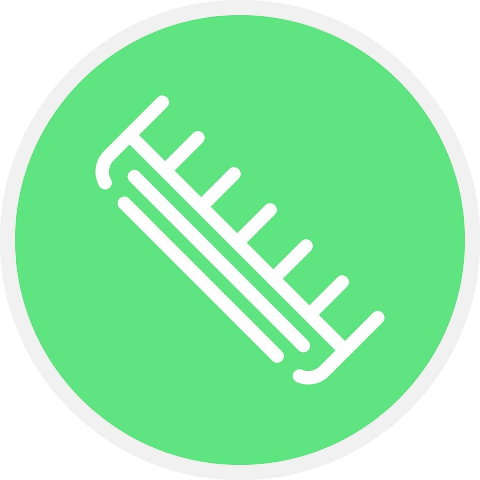Comb Creative Icon Design vector