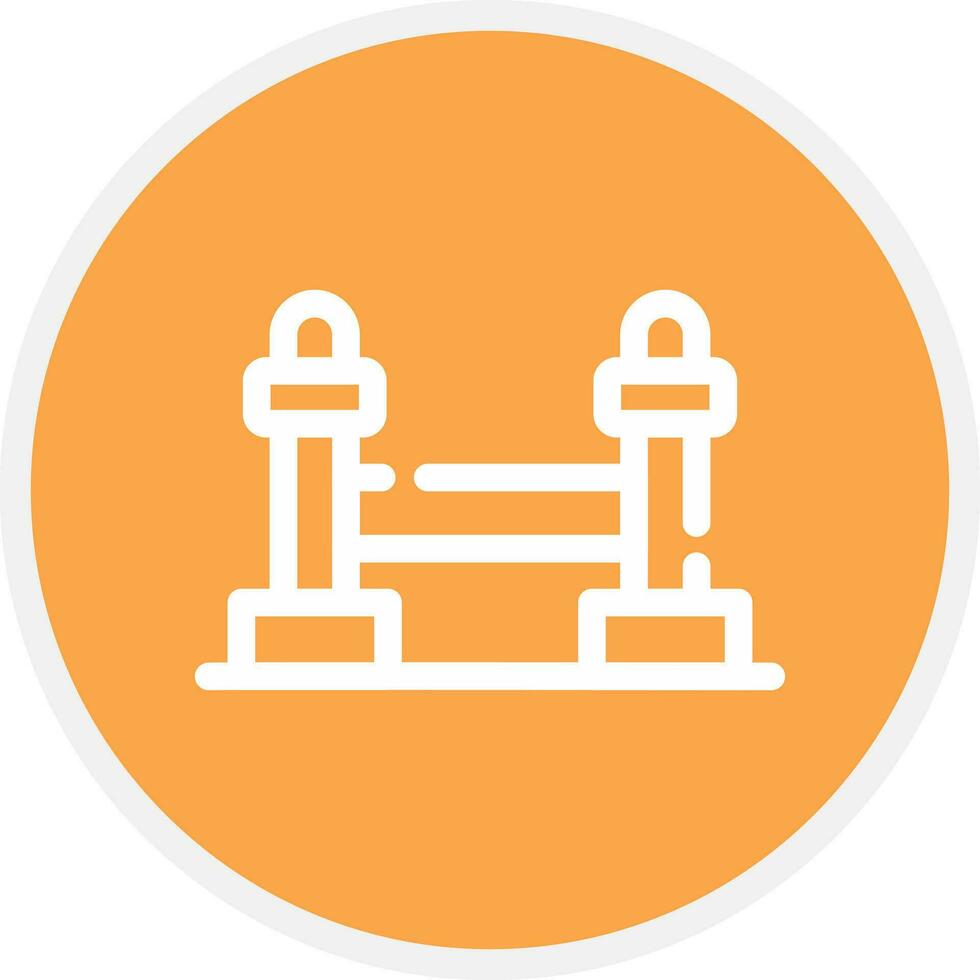 Stanchion Creative Icon Design vector