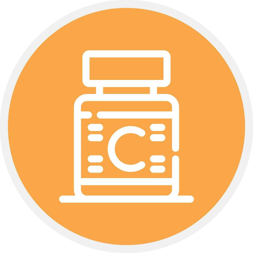 Vitamins Creative Icon Design vector
