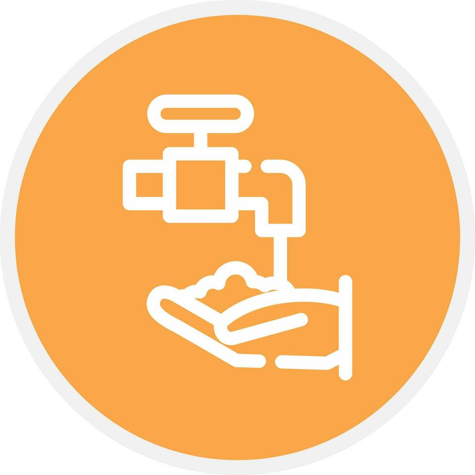 Handwash Creative Icon Design vector