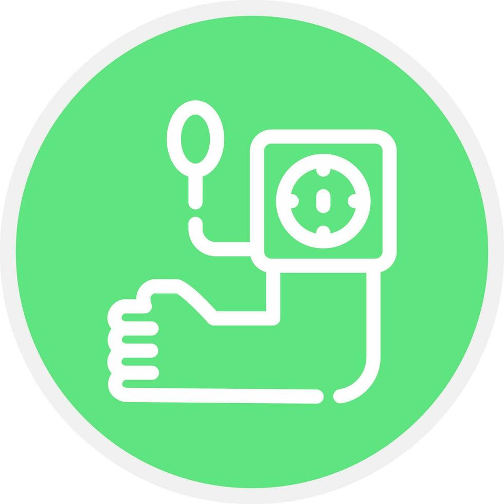 Blood Pressure Creative Icon Design vector