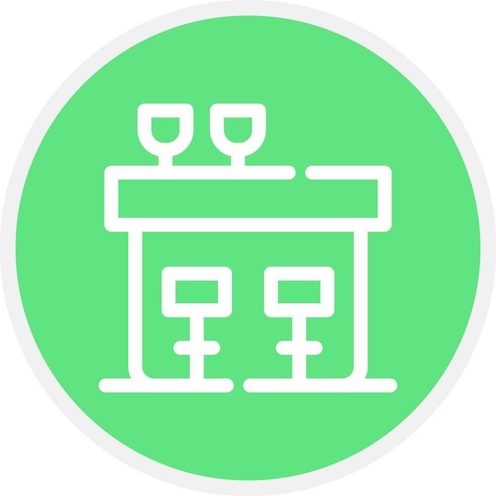 Bar Creative Icon Design vector