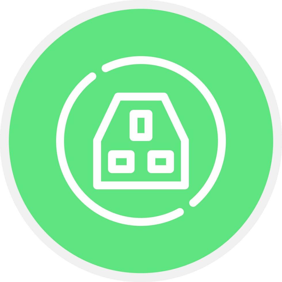 Power Socket Creative Icon Design vector