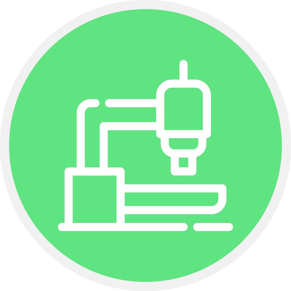 Microscope Creative Icon Design vector