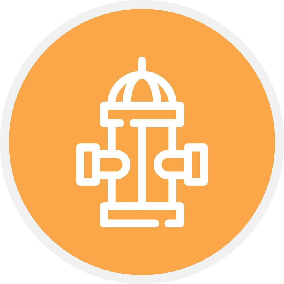 Hydrant Creative Icon Design vector