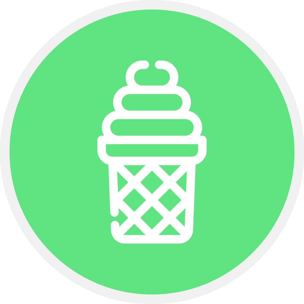 Ice Cream Creative Icon Design vector