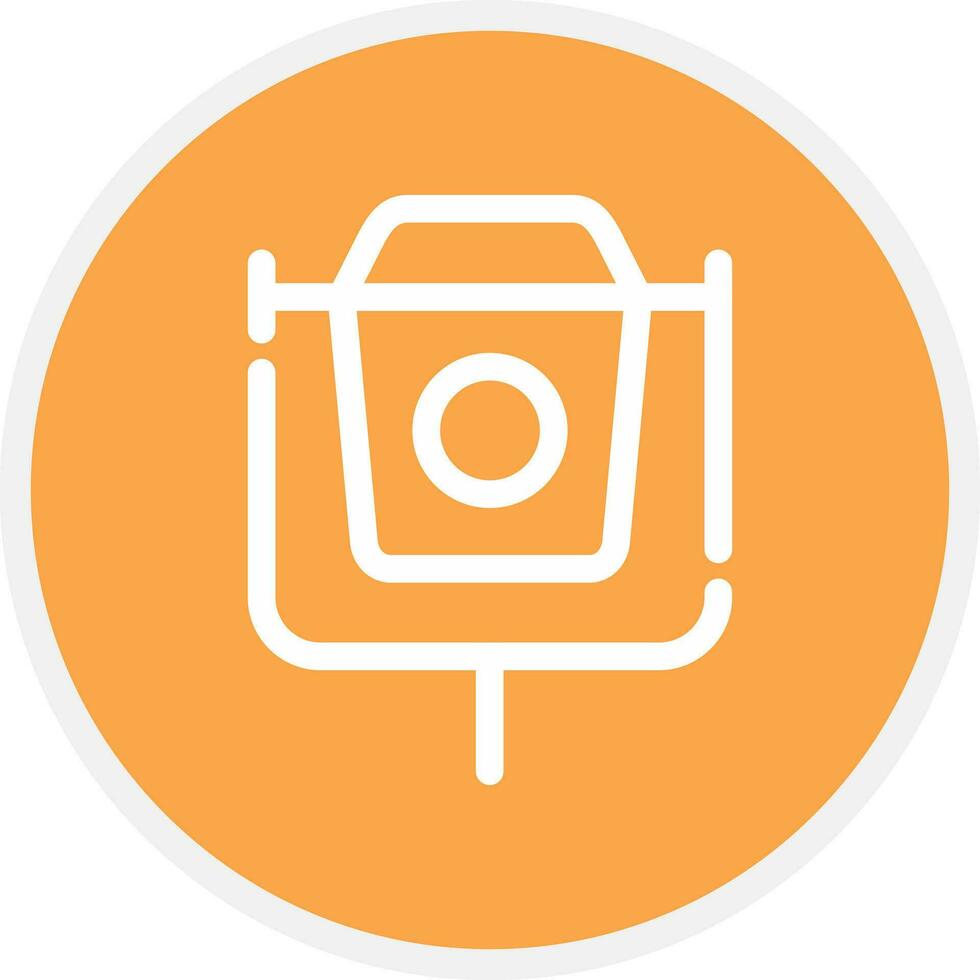 Line Circle Design vector