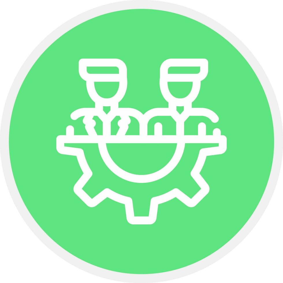 Workforce Creative Icon Design vector