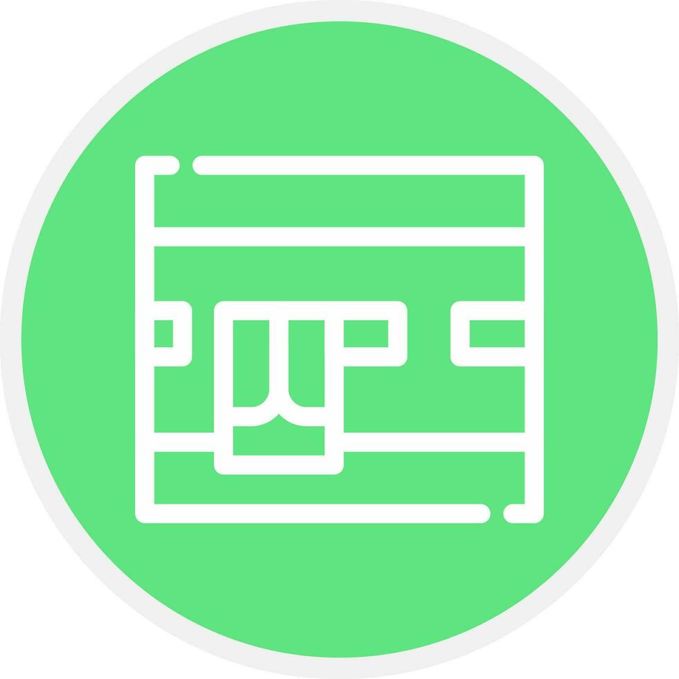 Kaaba Creative Icon Design vector