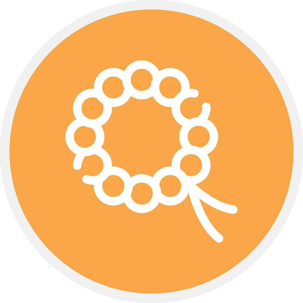 Rosary Creative Icon Design vector