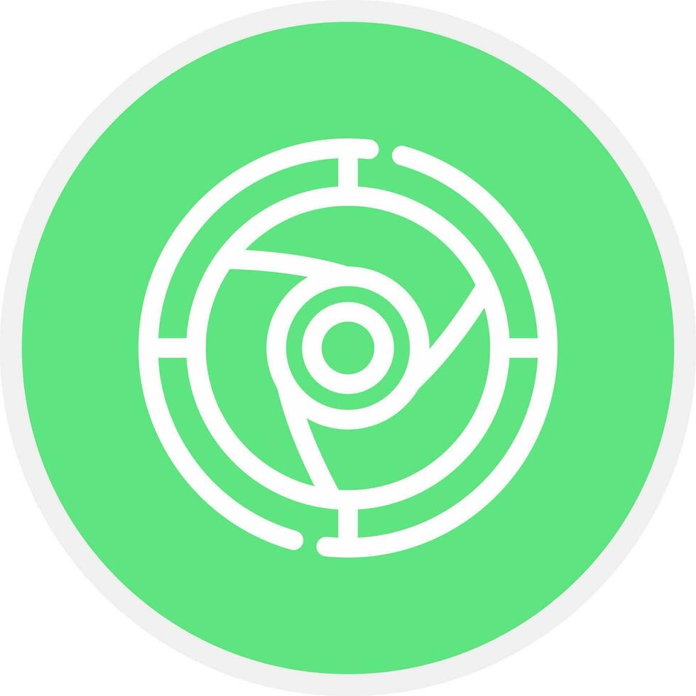 Shutter Creative Icon Design vector