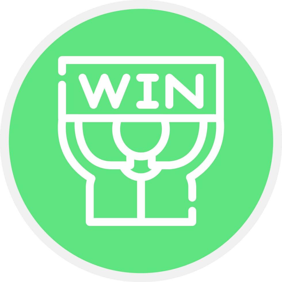 Win Creative Icon Design vector