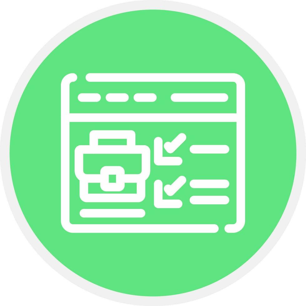 Job Opportunities Creative Icon Design vector