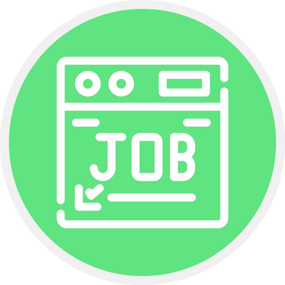 Job Creative Icon Design vector