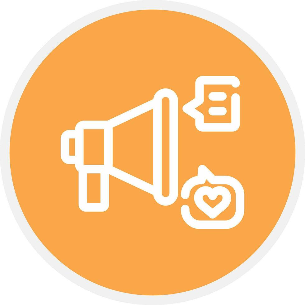 Campaign Creative Icon Design vector