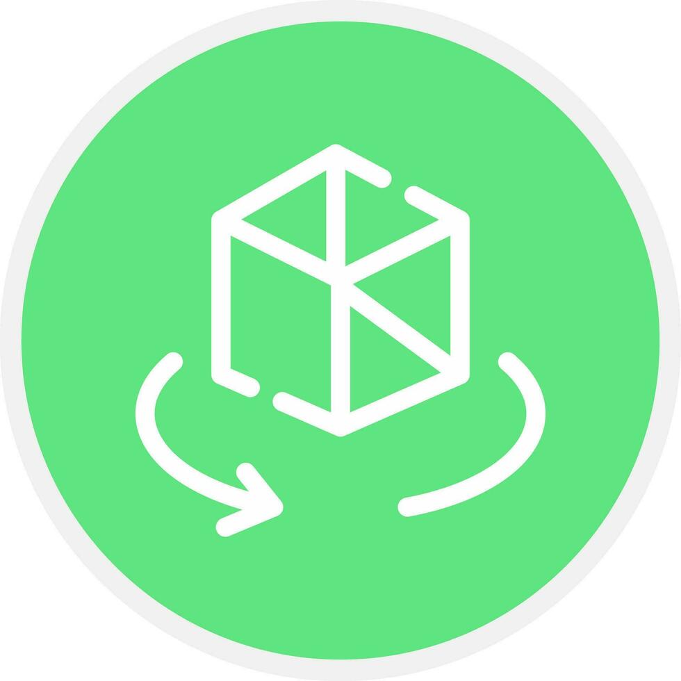 3d Creative Icon Design vector