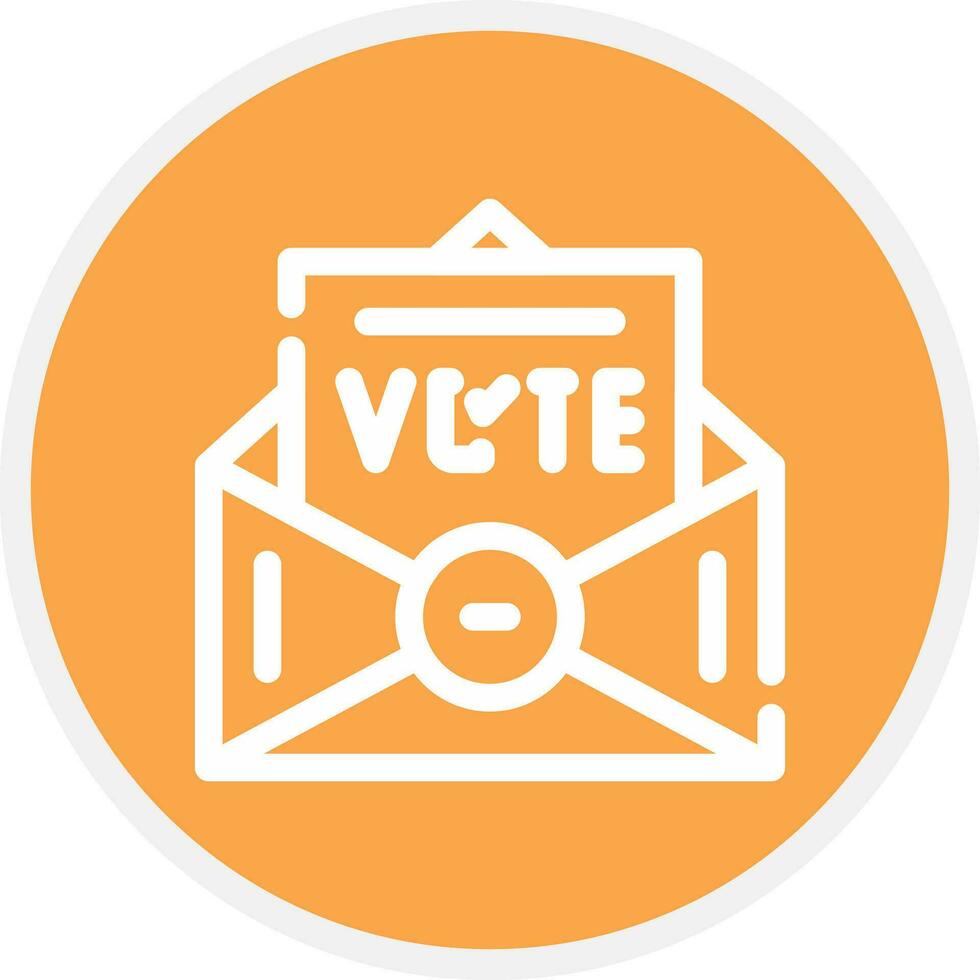 Vote Creative Icon Design vector