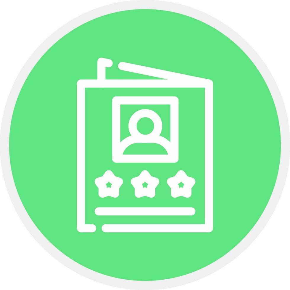 Rating Creative Icon Design vector