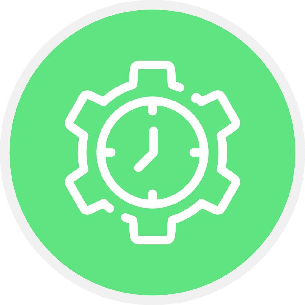 Time Management Creative Icon Design vector