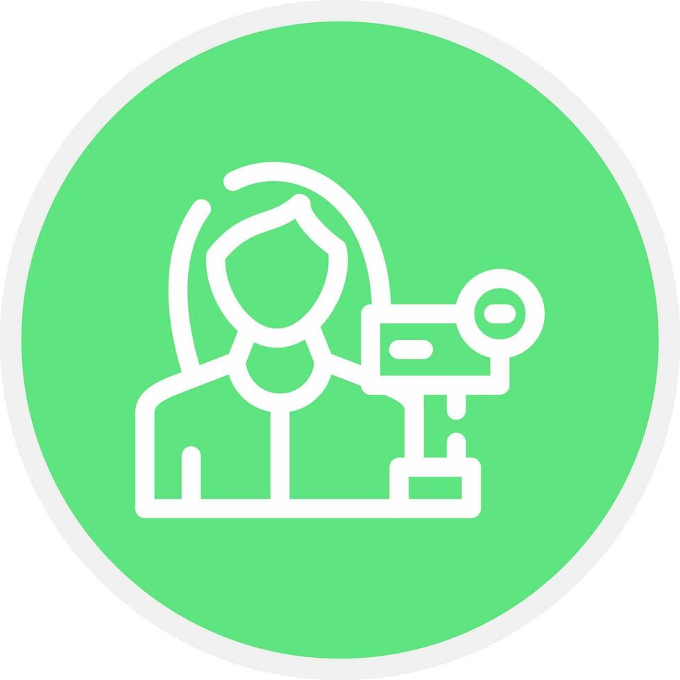 Woman Creative Icon Design vector