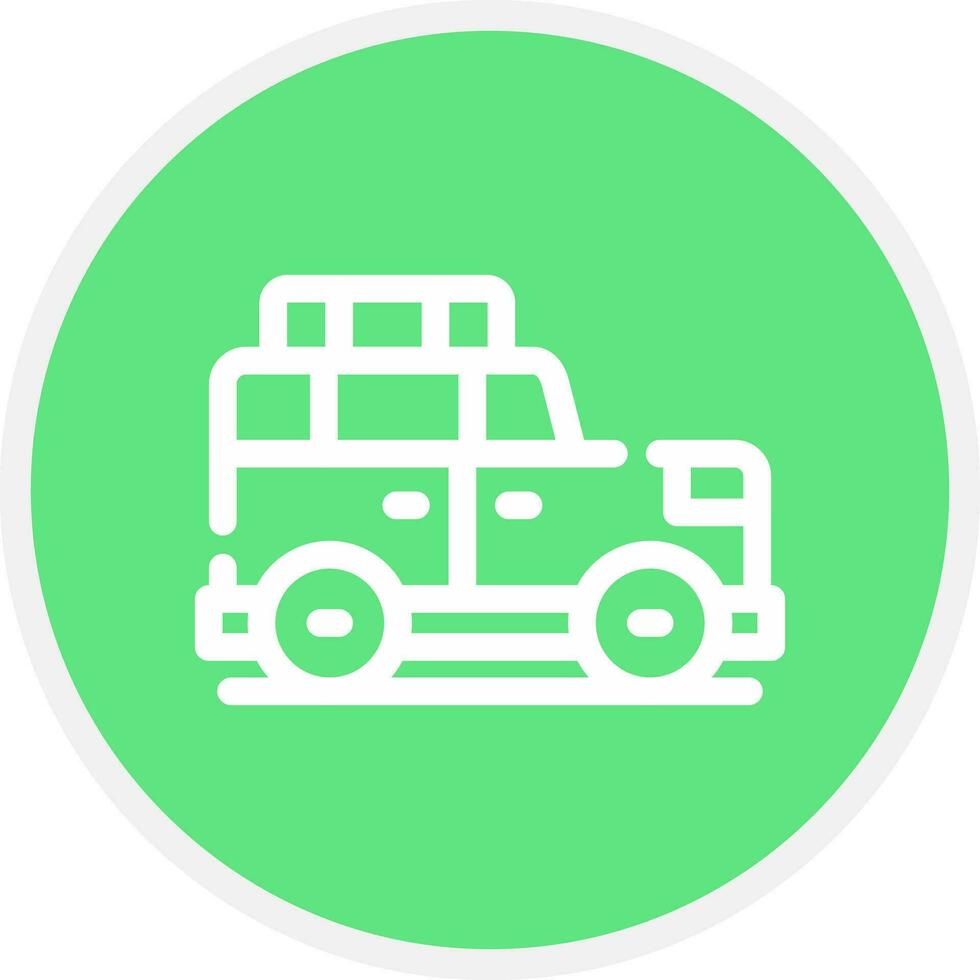 Suv Creative Icon Design vector