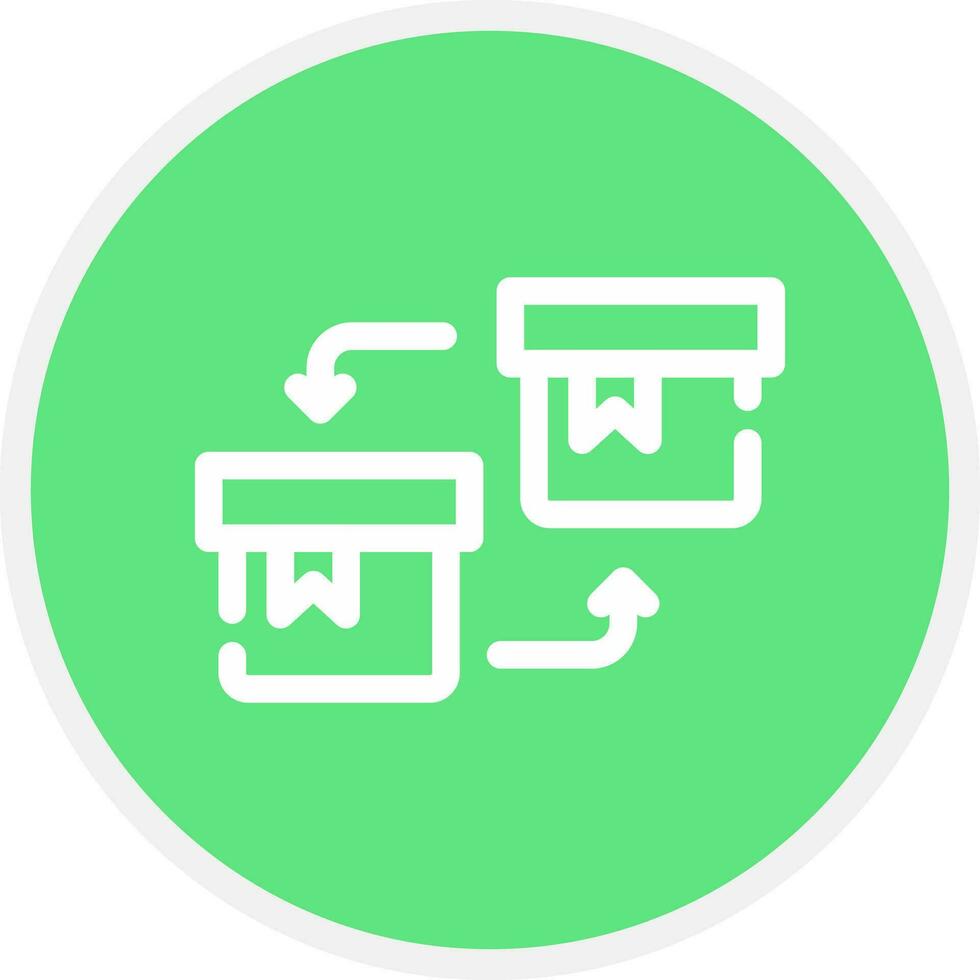 Replacement Creative Icon Design vector