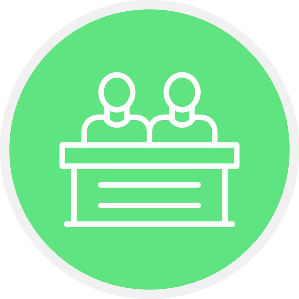 Jury Creative Icon Design vector