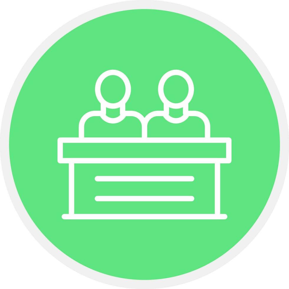 Jury Creative Icon Design vector